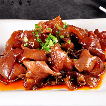 功夫牛蹄500g无骨牛蹄招牌菜酒店特色半成品私房湘菜食材加热即食湘水