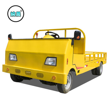 平板车载重工地电动运输车仓库车间电动平板搬运车【行情 报价 价格