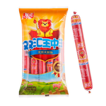 双汇王中王 火腿肠50g*10支 袋装 速食香肠