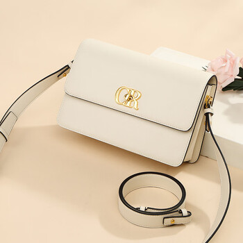 鳄鱼恤crocodile牛皮时尚腋下包包女包单肩包女士潮流斜挎包生日礼物