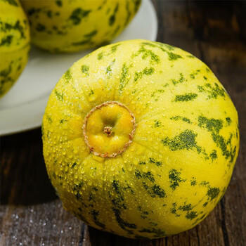 八里香香瓜花蕾香瓜 花皮甜瓜当季头茬现摘新鲜水果 小香瓜 2斤