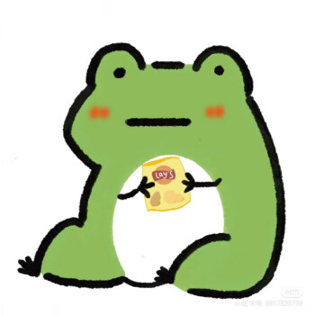 七夕孤寡青蛙头像图片