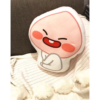 网红韩国卡靠婴儿系列 姜丹尼尔ryan靠垫 屁桃小抱枕生日礼物 婴儿