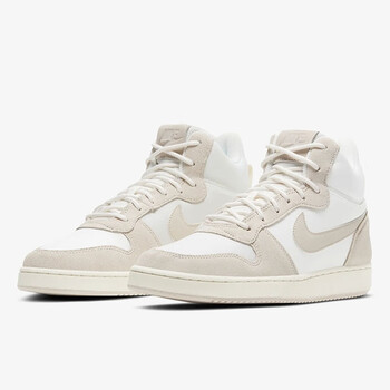 耐克courtborough女子春季灰蓝粉小乔治城高帮运动休闲板鞋 844907