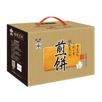 旺旺 煎餅 原味 600g 零食膨化休閑食品餅干糕點(diǎn)