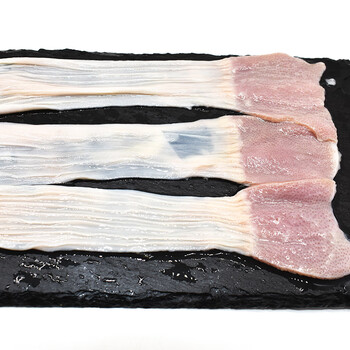 新鲜生鸭食管冷冻鸭肚鸭食带板肠鸭腺胃生鸭货1kg