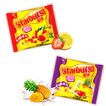 4g桶 儿童零食 礼包 网红糖果 礼物 婚庆喜糖 星爆糖分享桶350.4g