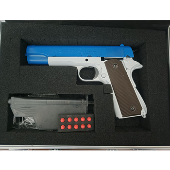 顾致雄鹰xy1911 柯尔特软弹枪尼龙儿童男孩成人声光玩具 原装标配