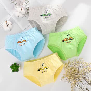 京谷云男童内裤三角短裤纯棉中大童青少年儿童底裤薄款小童10岁 2001