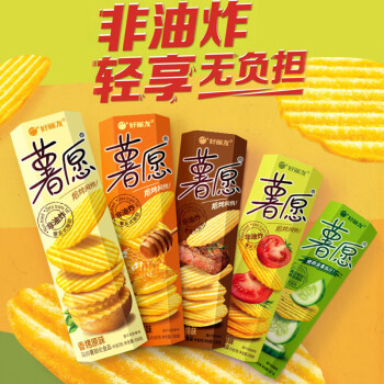 好丽友（orion）薯愿薯片红酒牛排味104g 休闲零食薯片非油炸膨化食品小吃
