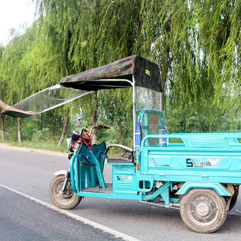 电动三轮车雨棚车棚车篷前车头棚快递驾驶室遮阳棚三轮车车棚雨蓬小型