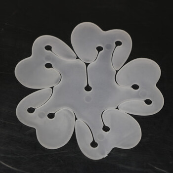 气球扣装饰场景布置梅花夹造型花朵卡扣环扣打结器卡子夹固定器 誉享