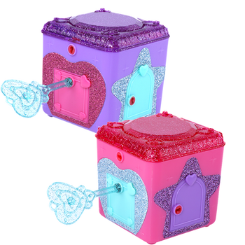 当天发货百宝箱盲盒猜拆乐儿童玩具首饰盒珠宝开锁首饰钥匙送女百宝箱