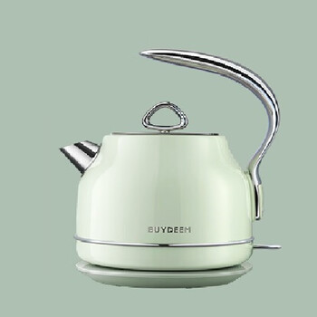 北鼎 buydeem 电热水壶家用大容量 k203 电水壶自动断电烧水 浅杉绿