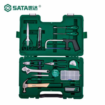 世达（SATA）25件基本维修组套 06008-家用五金工具套装