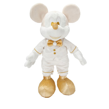 迪士尼官方珍珠派对系列米奇米妮玩偶毛绒玩偶男女生520节日礼物米奇