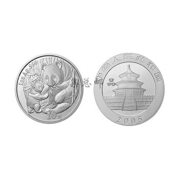 集总 05 22年中国金币总公司发行熊猫金银币30克熊猫银币05年熊猫银币亚克力盒装 图片价格品牌报价 京东