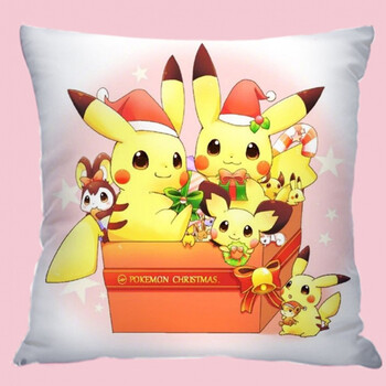 抱枕比卡丘枕头精灵宝可梦定制抱枕被子两用 4 40x60单人枕