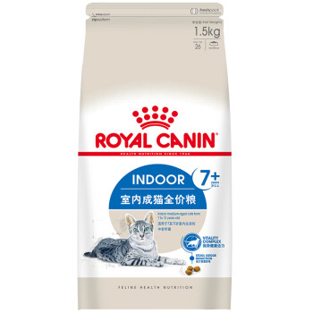 ROYAL CANIN 皇家猫粮 S27室内成猫猫粮 -7岁以上老年猫 全价粮1.5kg 保持健康活力 支持肾脏健康