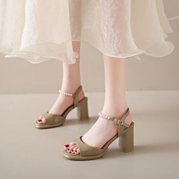 鞋靴>时尚女鞋>女士凉鞋>女士一字带凉鞋>佰诗奴>佰诗奴凉鞋女2023年