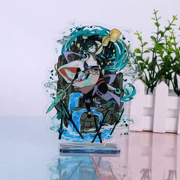 颂星原神摇摇乐周边琴香菱辛焱凯亚钟离迪奥娜手办动漫周边双面立牌