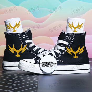 假面骑士周边鞋子联名鞋子buid动漫周边01零一decad高帮帆布鞋学生