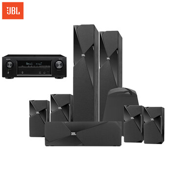 jbl studio180bk 天龙x1500功放 音响 音箱 7.
