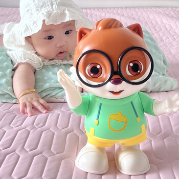 雷斯卡leisika婴儿玩具早教练习抬头训练新生宝宝0一1岁0到3六个月哄