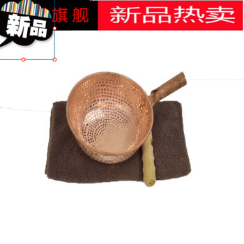 hywlkj小铜锅云南手工小铜锅米线锅家用纯铜老式商用纯紫铜锅加厚早点