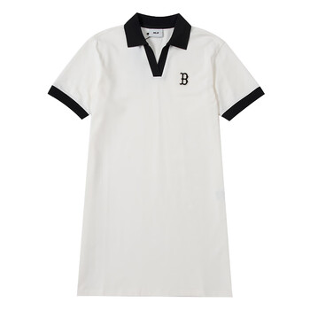 美职棒(mlb)短袖女 夏季新款ny纽约洋基队运动休闲服时尚长款透气polo