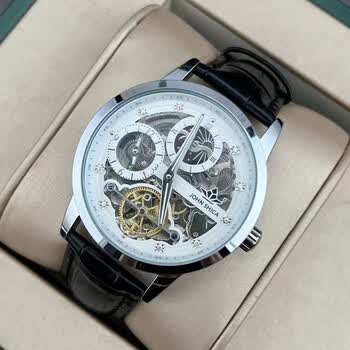 官方-宙斯系列 男士高端机械腕表 tb-002 白色