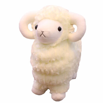 吉祥物生肖羊毛绒玩具超可爱小绵羊公仔大号女孩趴趴抱枕布娃娃msy