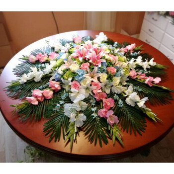 餐桌花台面摆放仿真花迎宾花球转盘装饰花酒店餐厅摆台花圆形桌花