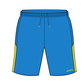 迪卡侬(decathlon)儿童足球服儿童运动t恤短裤透气排汗运动短袖男童女