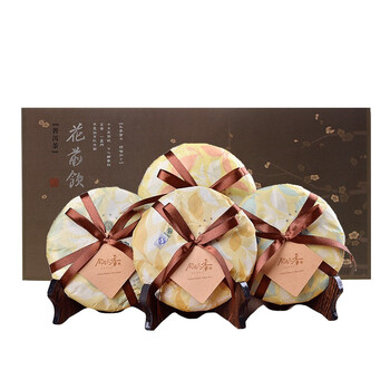 合润天香(hetea pu-erh) 春夏秋冬四饼典雅茶香四季150克*4饼 共600克