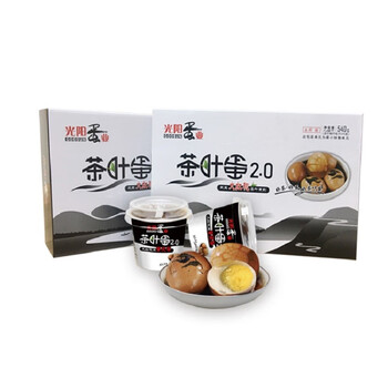 光阳蛋业大红袍20茶叶蛋12杯装6杯2新鲜卤制健身鸡蛋即食独立包装便携