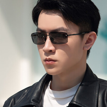 雷朋rayben雷鹏新款变色偏光太阳眼镜男士日夜两用墨镜司机开车防风