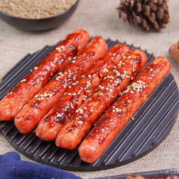 双汇(shuanghui) 煎烤旺淀粉火腿肠大根整箱路边摊小吃烤肠香肠煎炸串
