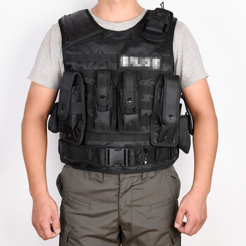 多兜可拆卸作战马甲真人cs防护多功能战术背心巡逻马甲作训马夹防刺服