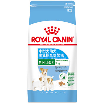 ROYAL CANIN 皇家狗粮 MIS30小型犬奶糕 幼犬狗粮 2月龄以下 全价粮 1kg 断奶离乳期 怀孕及哺乳期母犬