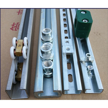 重型镀锌c型钢轨道304不锈钢管夹槽c型管夹导轨类别特惠 28*14*2(镀锌