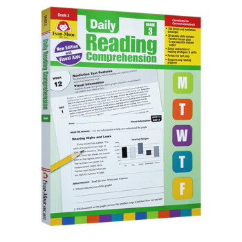Evan Moor 每日练习系列丛书 阅读理解 完整版 三年级 Daily Reading Comprehension Grade 3 TE