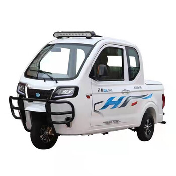 全封闭三轮燃油摩托车载货三轮车可上牌残疾人专用车 200水冷电喷