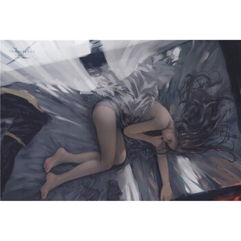 狼天影鬼刀海报冰公主海琴烟风玲云娜二次元卡通动漫贴画学生宿舍自粘