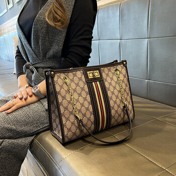 酷奇袋鼠轻奢女包520情人节单肩托特包女链条手提包女斜挎包生日礼物