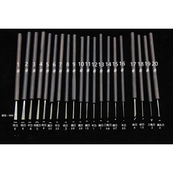 御舵微雕刻刀木工雕刻刀木刻刀竹雕刀版画刻刀木雕刀核雕刀崖柏刻刀