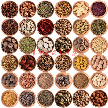 50种香料调料大全卤料配料调料火锅八角桂皮花椒香叶草果辣椒批发50种