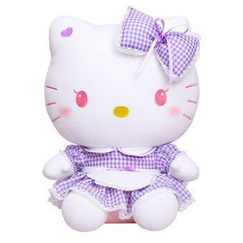 简梓-hello kitty公仔凯蒂猫毛绒玩具哈喽kt玩偶可爱布娃娃女生礼物