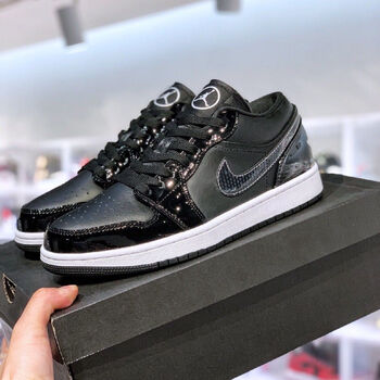 纯原 air 1 low 黑白 低帮篮球鞋 dd1650-001 dd1650-001 36.