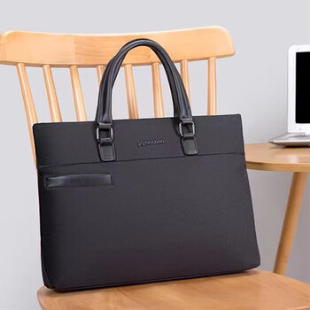 酷奇袋鼠奢侈精品大牌男士公文包商务手提包通勤休闲男文件包大容量斜